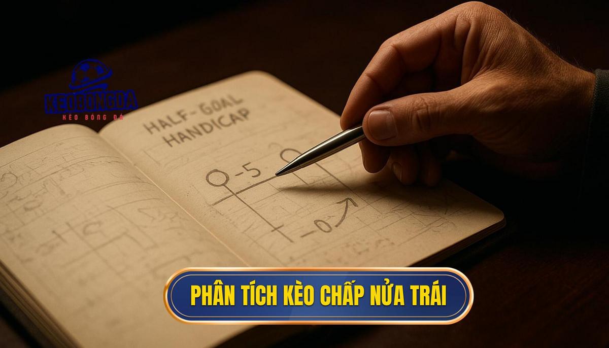 Phân tích các kịch bản thường gặp khi soi kèo chấp nửa trái