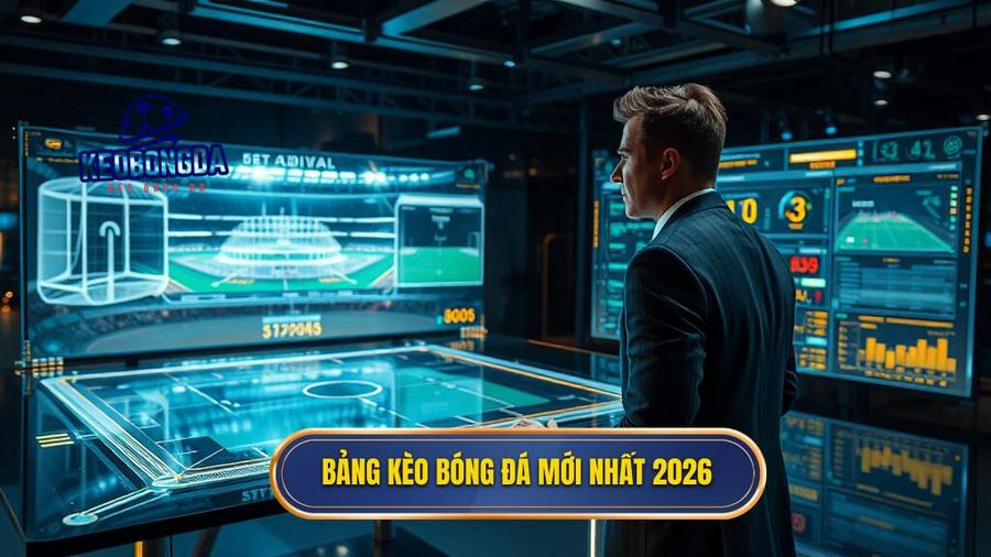 Bảng kèo bóng đá mới nhất 2026