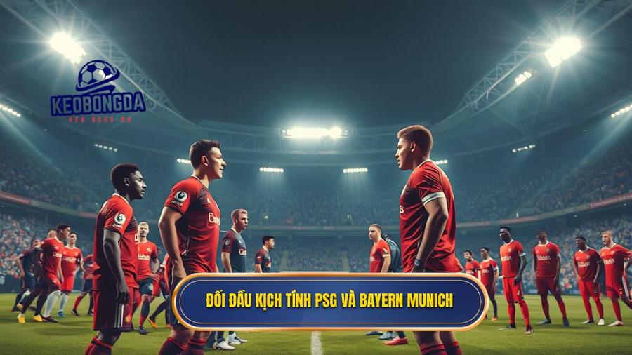 1. Đối đầu kịch tính PSG và Bayern Munich