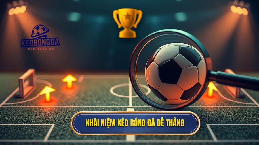 Khái niệm kèo bóng đá dễ thắng