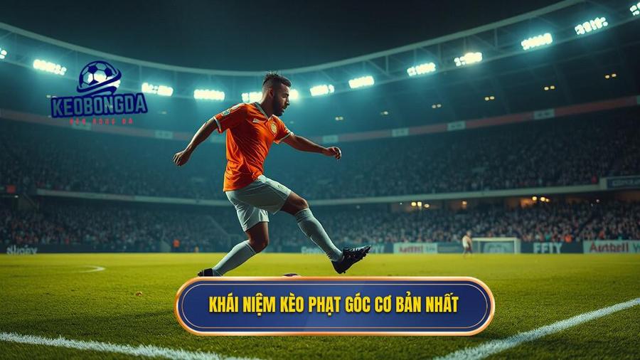 Khái niệm kèo phạt góc cơ bản nhất