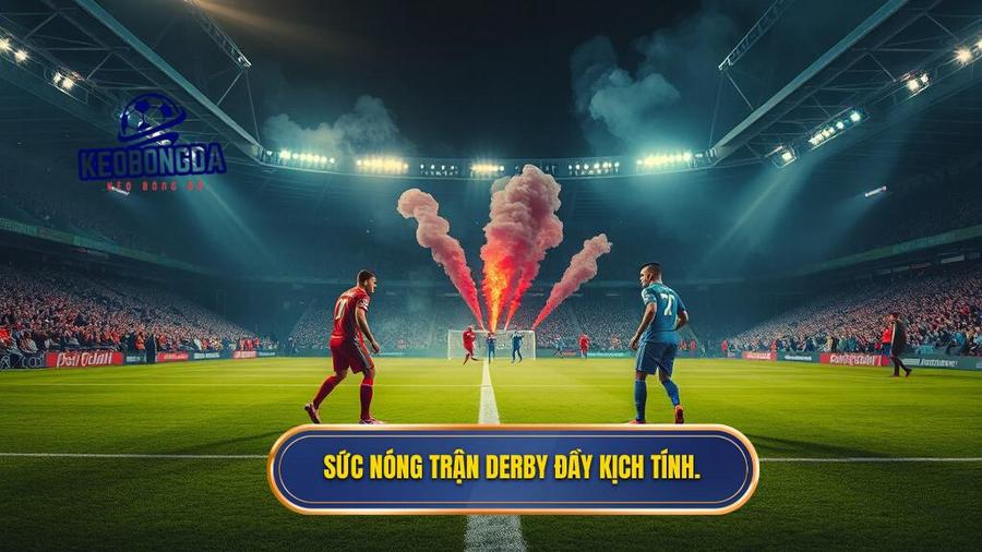 1. Sức nóng trận Derby đầy kịch tính.