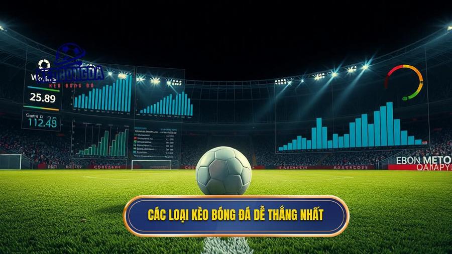 Các loại kèo bóng đá dễ thắng nhất