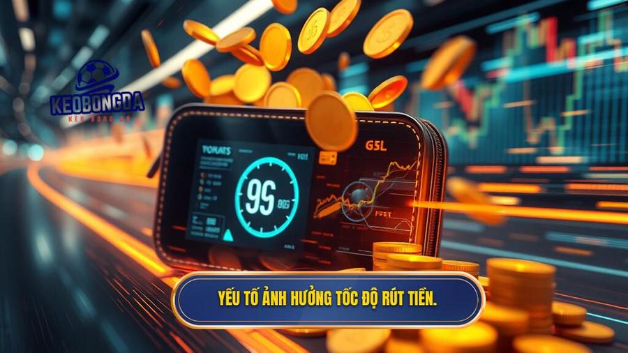 Yếu tố ảnh hưởng tốc độ rút tiền.