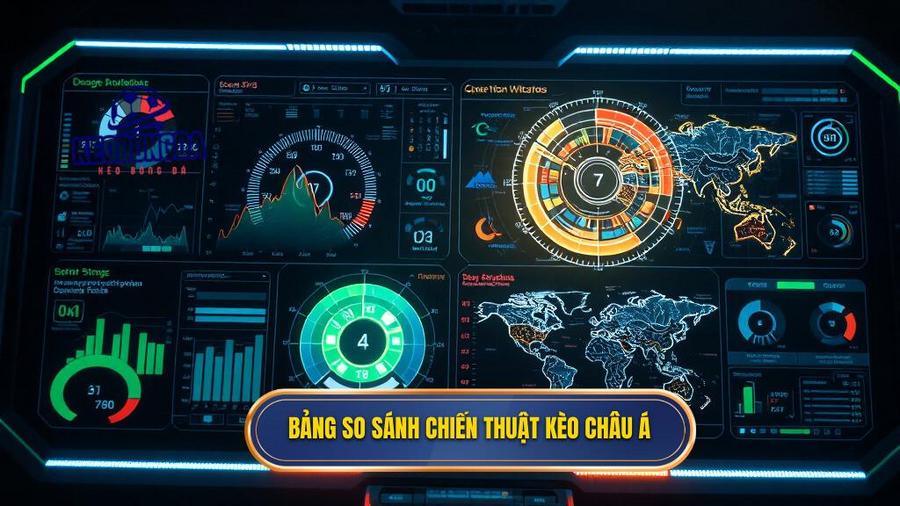 3. Bảng so sánh chiến thuật kèo Châu Á