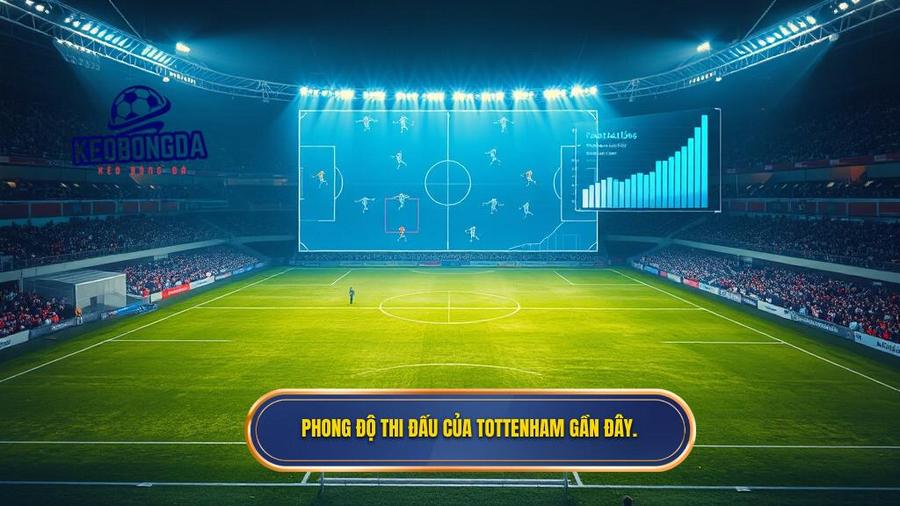 3. Phong độ thi đấu của Tottenham gần đây.