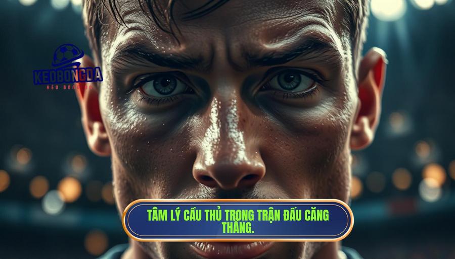 Phân tích tâm lý cầu thủ trong trận đấu căng như dây đàn